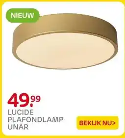 Praxis LUCIDE PLAFONDLAMP UNAR aanbieding