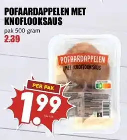 MCD Supermarkt POFAARDAPPELEN MET KNOFLOOKSAUS aanbieding