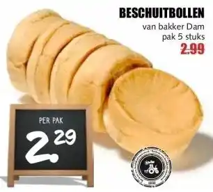 MCD Supermarkt BESCHUITBOLLEN aanbieding