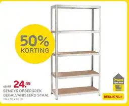Praxis SENCYS OPBERGREK GEGALVANISEERD STAAL aanbieding