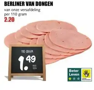 MCD Supermarkt BERLINER VAN DONGEN aanbieding