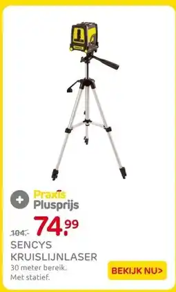 Praxis SENCYS KRUISLIJNLASER aanbieding
