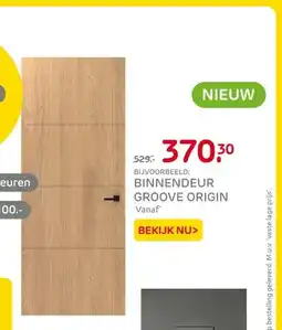 Praxis BINNENDEUR GROOVE ORIGIN aanbieding