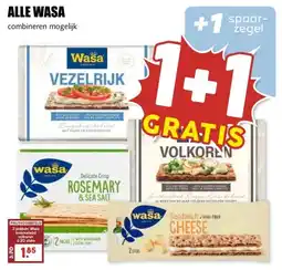 MCD Supermarkt ALLE WASA aanbieding