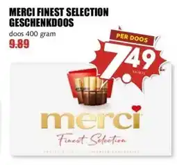 MCD Supermarkt MERCI FINEST SELECTION GESCHENKDOOS aanbieding