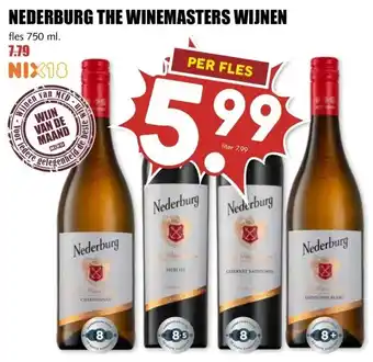 MCD Supermarkt NEDERBURG THE WINEMASTERS WIJNEN aanbieding