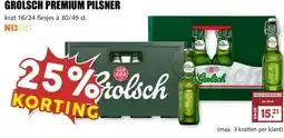 MCD Supermarkt GROLSCH PREMIUM PILSNER aanbieding