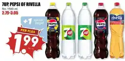 MCD Supermarkt 7UP, PEPSI OF RIVELLA aanbieding