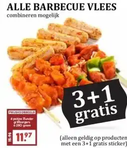 MCD Supermarkt ALLE BARBECUE VLEES aanbieding