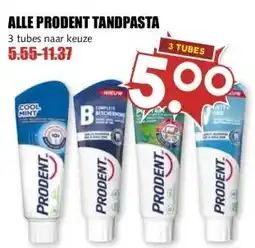 MCD Supermarkt ALLE PRODENT TANDPASTA aanbieding