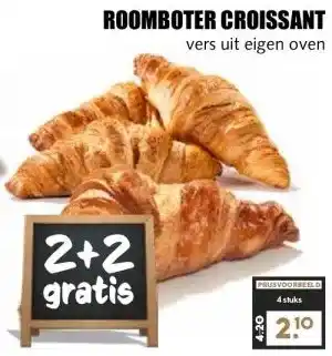 MCD Supermarkt ROOMBOTER CROISSANT aanbieding