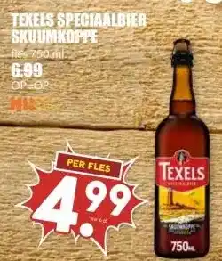 MCD Supermarkt TEXELS SPECIAALBIER SKUUMKOPPE aanbieding
