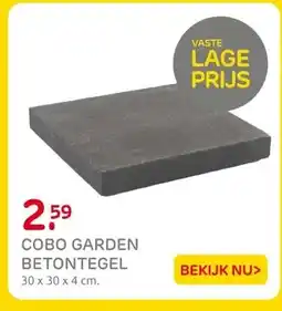 Praxis COBO GARDEN BETONTEGEL aanbieding