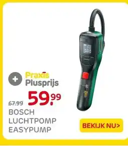 Praxis BOSCH LUCHTPOMP EASYPUMP aanbieding