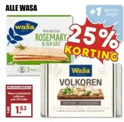 MCD Supermarkt ALLE WASA aanbieding