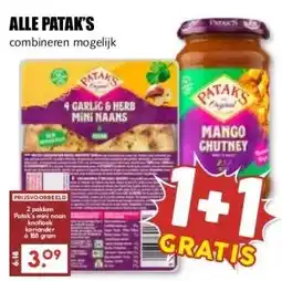 MCD Supermarkt ALLE PATAK'S aanbieding