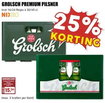 MCD Supermarkt GROLSCH PREMIUM PILSNER aanbieding