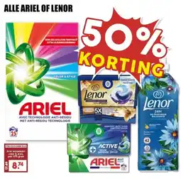 MCD Supermarkt ALLE ARIEL OF LENOR aanbieding