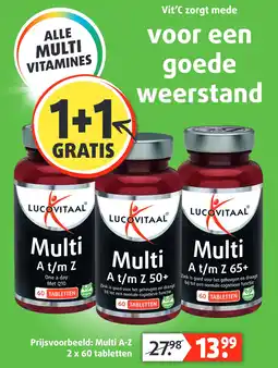 Lucovitaal ALLE MULTI VITAMINES aanbieding