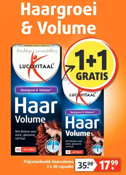 Lucovitaal Haarvolume aanbieding