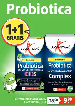 Lucovitaal Probiotica KIDS aanbieding