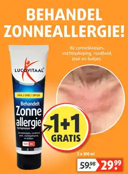 Lucovitaal BEHANDEL ZONNEALLERGIE! aanbieding