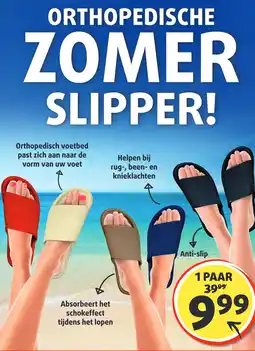 Lucovitaal ORTHOPEDISCHE ZOMER SLIPPER! aanbieding