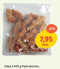 Maxi Zoo Landman hondensnacks - kipkrabsticks aanbieding