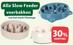Maxi Zoo Alle Slow Feeder voerbakken van het merk Flamingo aanbieding