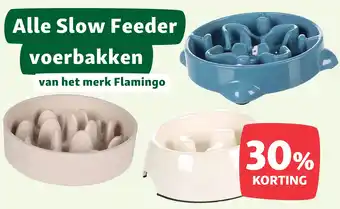 Maxi Zoo Alle Slow Feeder voerbakken van het merk Flamingo aanbieding