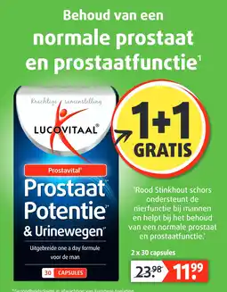 Lucovitaal Prostaat 1* Potentie & Urinewegen aanbieding
