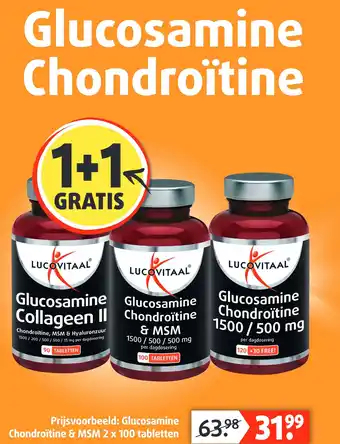 Lucovitaal Glucosamine Chondroitine aanbieding