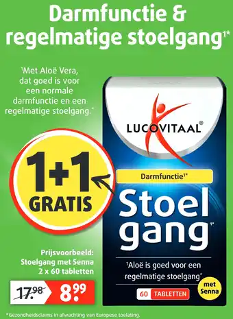 Lucovitaal Darmfunctie & regelmatige stoelgang 1' aanbieding