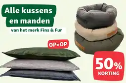 Maxi Zoo Alle kussens en manden van het merk Fins & Fur aanbieding