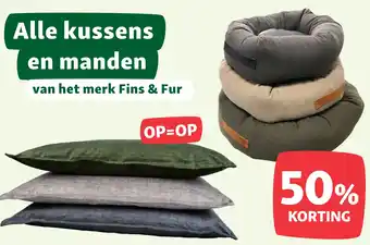 Maxi Zoo Alle kussens en manden van het merk Fins & Fur aanbieding