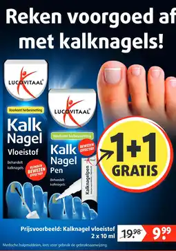 Lucovitaal Reken voorgoed af met kalknagels! aanbieding