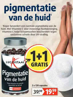 Lucovitaal Pigmentatie van de huid aanbieding