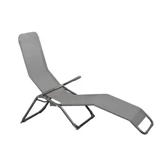 Leen Bakker Ligbed Parma - antracietgrijs - 149x60x102 cm aanbieding
