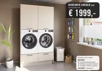 Keukendepot BIJKEUKEN LINCOLN Zand aanbieding