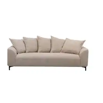 Leen Bakker Bank Elsa 3-zits - beige aanbieding