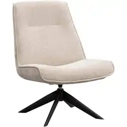 Leen Bakker Fauteuil Nora - taupe aanbieding