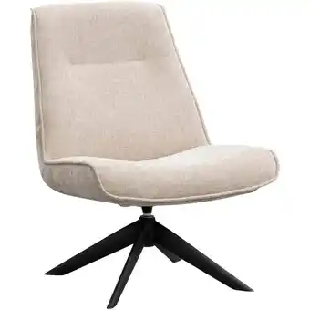 Leen Bakker Fauteuil Nora - taupe aanbieding