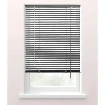 Leen Bakker Fenstr jaloezie aluminium 25 mm antraciet - 60x130 cm aanbieding