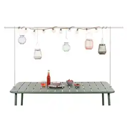 Leen Bakker Tafelklem Ton - grijs - 70-80x260-290x3 cm aanbieding