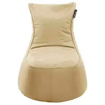 Leen Bakker Lebel loungestoel mini - zand - 65x52x52 cm aanbieding