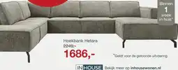 IN.HOUSE Hoekbank Hetara aanbieding