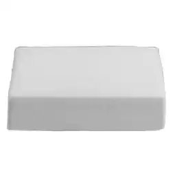 Leen Bakker Waterdichte matrasbeschermer molton - wit - 90x200 cm aanbieding