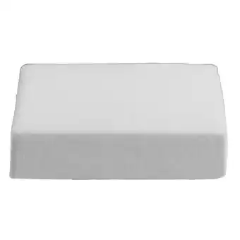 Leen Bakker Waterdichte matrasbeschermer molton - wit - 90x200 cm aanbieding