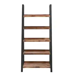 Leen Bakker Boekenkast Scott - bruin - 180x90x40 cm aanbieding