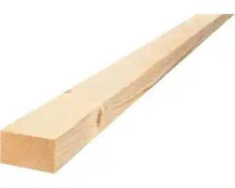 Hornbach KONSTA Vuren balk geschaafd 33 x 56 x ca. 2100 mm aanbieding